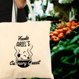 Bolsa Tote Presente de Chef para Busca Culinária de Comida Pe