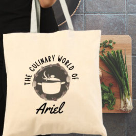 Bolsa Tote Presente de comida de cozinha personalizada do coz
