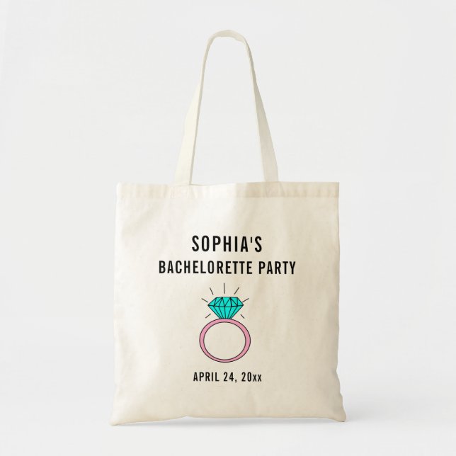 Bolsa Tote Presente de Despedida de Solteira para as Amigas (Frente)
