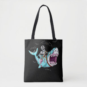 Bolsa Tote Presente de Dia de as Bruxas engraçado Zombie Sha
