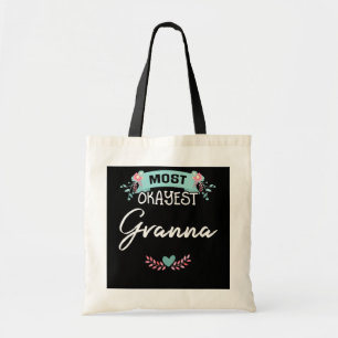 Bolsa Tote Presente de Dia de as mães Granna Mais Okayest
