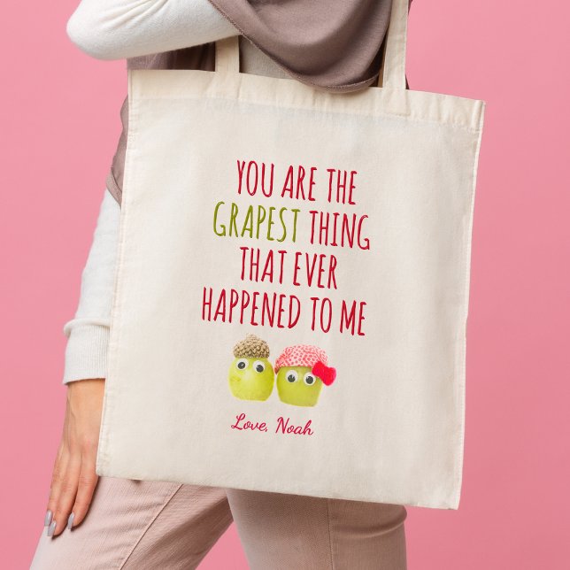 Bolsa Tote Presente de Dia de os namorados Engraçado (Criador carregado)