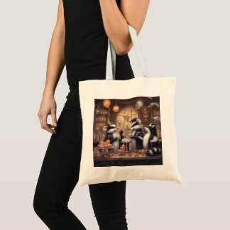 Bolsa Tote Presente de doce de festa de Halloween do pequeno 