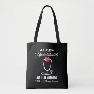 Bolsa Tote Presente de Enfermeira | Nunca Subestimar A Enferm