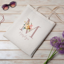 Presente de Floral Monograma para Despedida de Sol