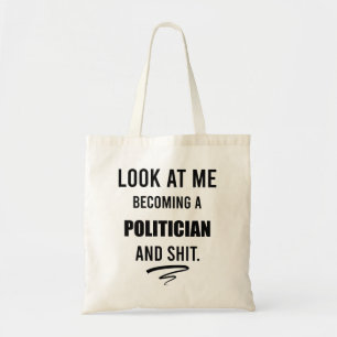 Bolsa Tote Presente de Formatura Política Camisa de Ciência P