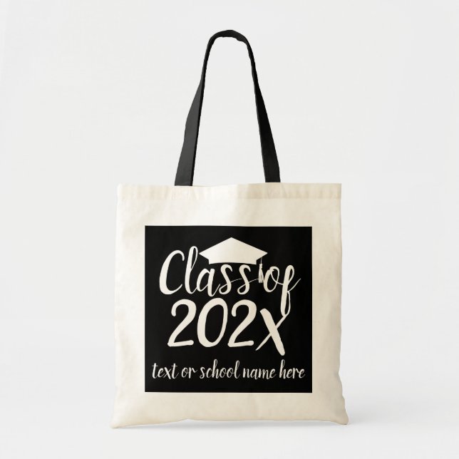 Bolsa Tote Presente de Formatura Turma da Escola (Frente)
