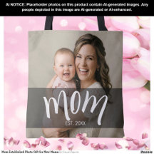 Presente de Foto Estabelecido para Nova Mamãe