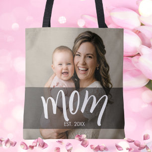 Bolsa Tote Presente de Foto Estabelecido para Nova Mamãe