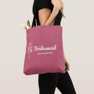 Bolsa Tote Presente de Madrinha de casamento de Proposta da B