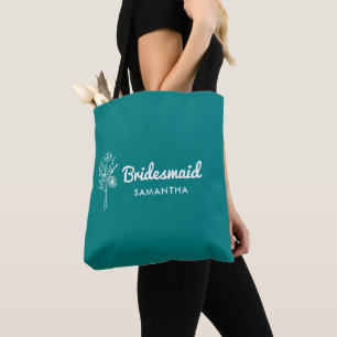 Bolsa Tote Presente de Madrinha de casamento de Proposta da T