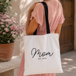 Bolsa Tote Presente de Mãe Estabelecida Nova Mãe