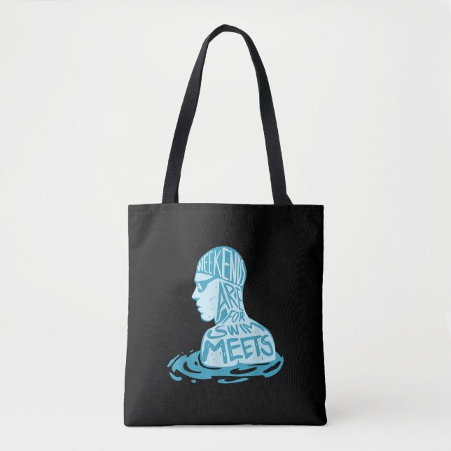 Bolsa Tote Presente De Nadação Para Presente De Verão De Nada (Frente)