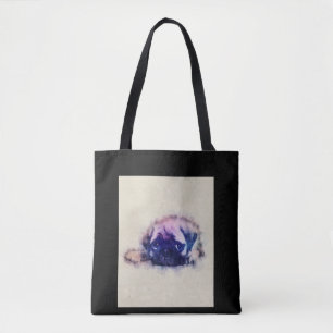 Bolsa Tote Presente De Pão De Pão De Pão De Cão De Pão