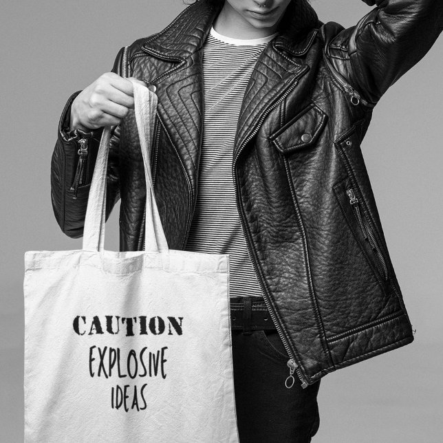 Bolsa Tote Presente de Professores de Química em Ideias Explo (Shop now and embrace your love for chemistry in style!)