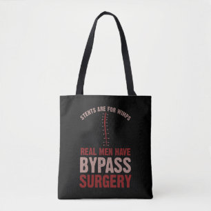 Bolsa Tote Presente de Recuperação de Cirurgia Cardíaca Ab