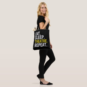 Bolsa Tote Presente de Repetição do Ator do Teatro de Repou