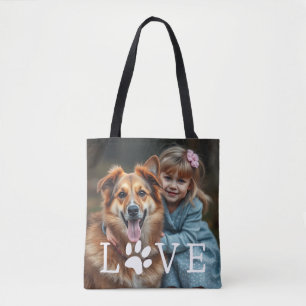 Bolsa Tote Presente do Dia das Mães para Mãe de Cachorro com 