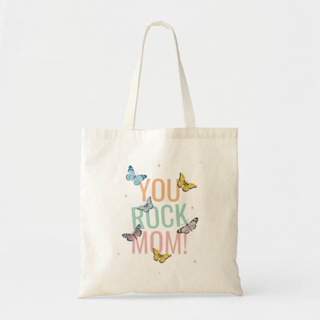Bolsa Tote Presente do Dia das Mães, Presente de Aniversário  (Frente)