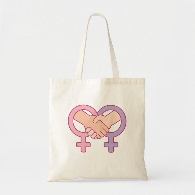 Bolsa Tote Presente do Dia Internacional da Mulher Unidade da (Frente)