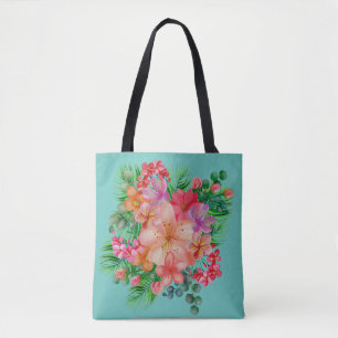 Bolsa Tote Presente do Jardim do Paraíso de Flores Selvagens