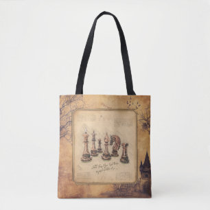 Bolsa Tote Presente do jogador de arte Vintage Old Fashiked C