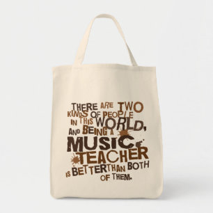 Bolsa Tote Presente do professor de música