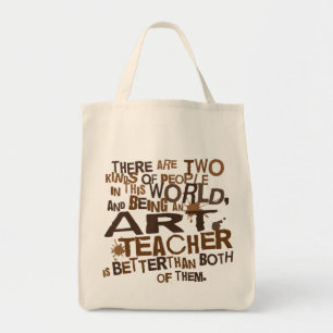 Bolsa Tote Presente (engraçado) do professor de arte