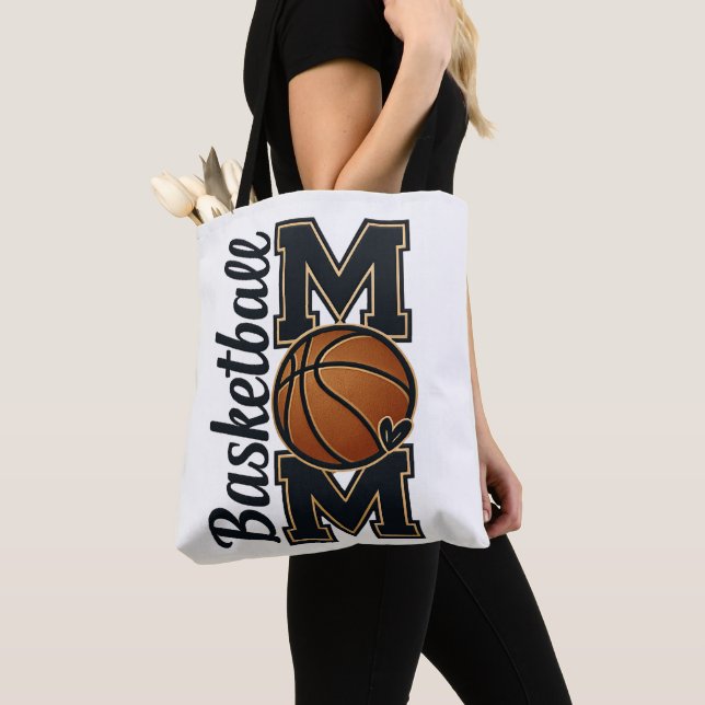 Bolsa Tote Presente Esportivo para Dia de Jogo de Basquete da (Close Up)