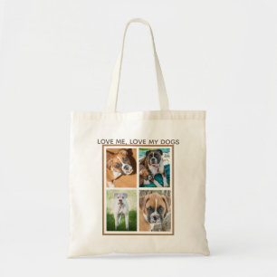 Bolsa Tote Presente feito sob encomenda do cão - saco de