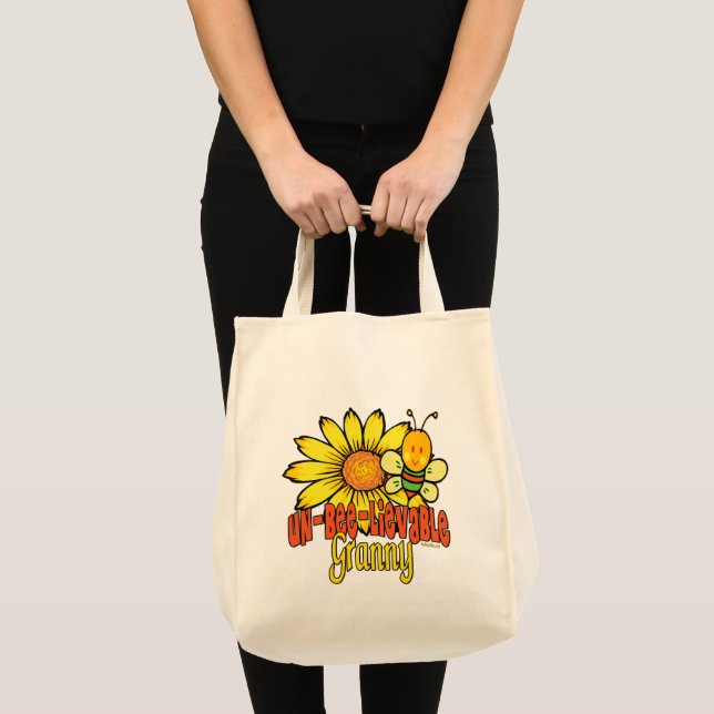 Bolsa Tote Presente inacreditável da avó (Frente (produto))