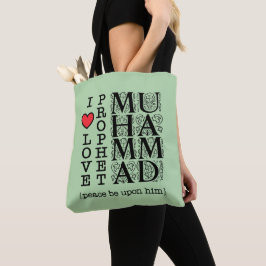 Bolsa Tote Presente Islâmico para Muçulmanos Ramadan Eid Hajj
