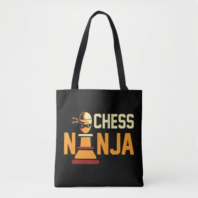 Bolsa Tote Presente legal Chess Ninja Chess (Frente)