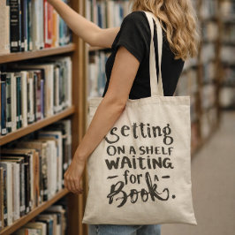 Bolsa Tote Presente Literário Livresco Citação Amante de Livr