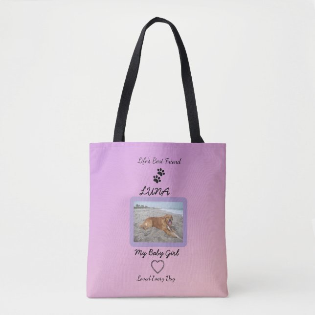 Bolsa Tote Presente Minimalista de Companheirismo (Frente)