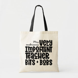 Bolsa Tote Presente muito importante para a tipografia modern