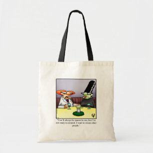 Bolsa Tote Presente na barra de ferramentas do humor do Dia d