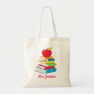 Bolsa Tote Presente na Escola de Apple School de Livros Perso