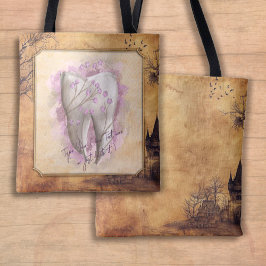 Bolsa Tote Presente Odontológico Antigo Elegante