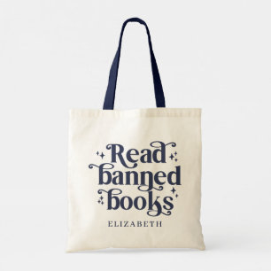 Bolsa Tote Presente para Amante de Livros Proibidos