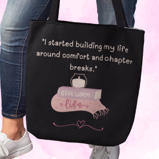 Bolsa Tote Presente para Amantes de Livros