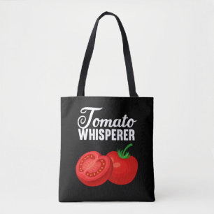 Bolsa Tote Presente para jardinagem engraçada de tomate Whis