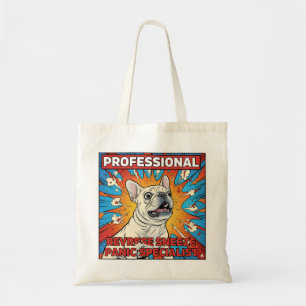 Bolsa Tote Presente para Mãe de Cachorro Engraçado Frenchie c