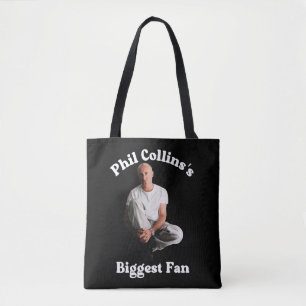 Bolsa Tote Presente para o Maior Fã do Phil Collins Amante de