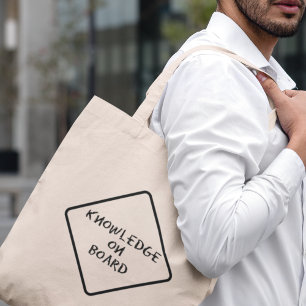 Bolsa Tote Presente para Professores Educadores Conhecimento