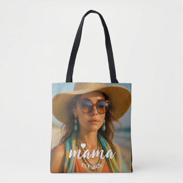 Bolsa Tote Presente Personalizado Ano da Mamãe para a Mamãe (Frente)