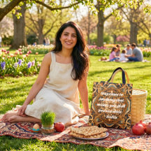 Presente Personalizado de Ano Novo Persa Nowruz Ar