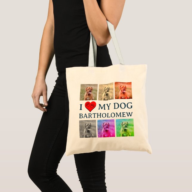 Bolsa Tote Presente Personalizado de Pop Art para Amantes de  (Frente (produto))