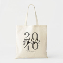 Bolsa Tote Presente Personalizado do Ano de Formatura Preto M
