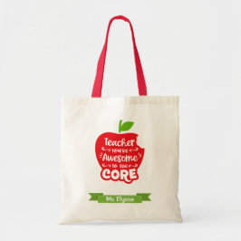 Bolsa Tote Presente personalizado do professor (Incrível até 